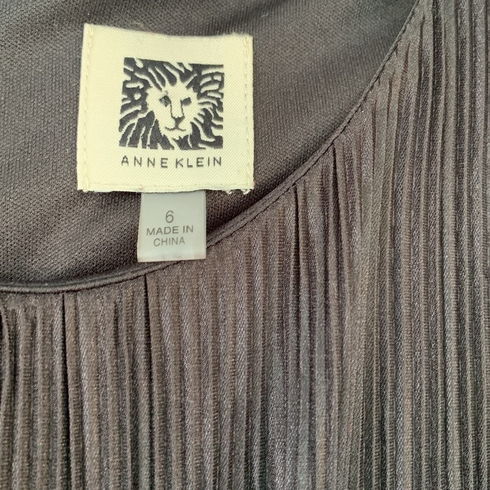 Anne Klein belted Elegant Black jumpsuit size 6 - Picture 2 of 13